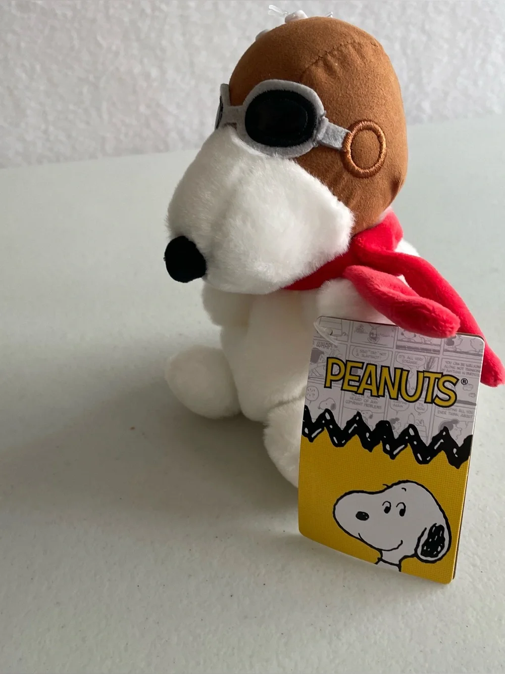Snoopy, Red Baron Stuffed Animal, Plush Toy, Peanuts Official Merchandise NWT - Picture 7 of 16